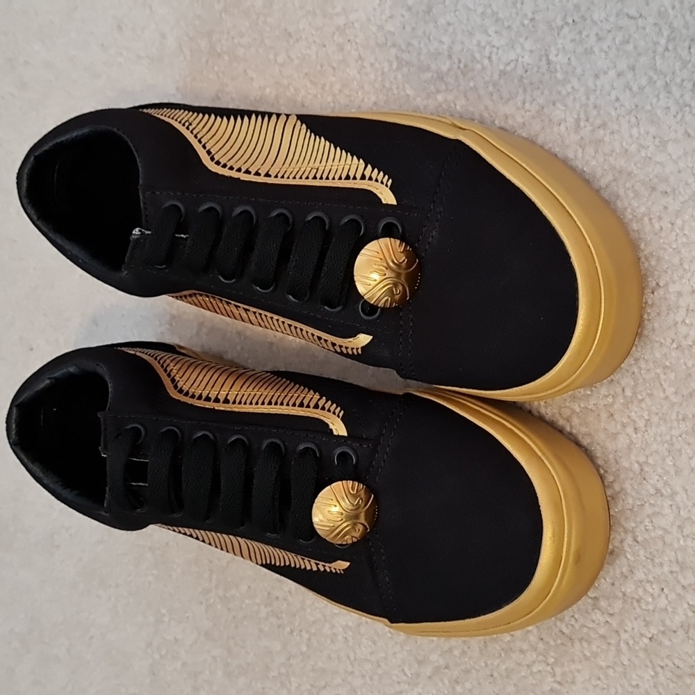 NEW Harry Potter Golden Snitch Vans